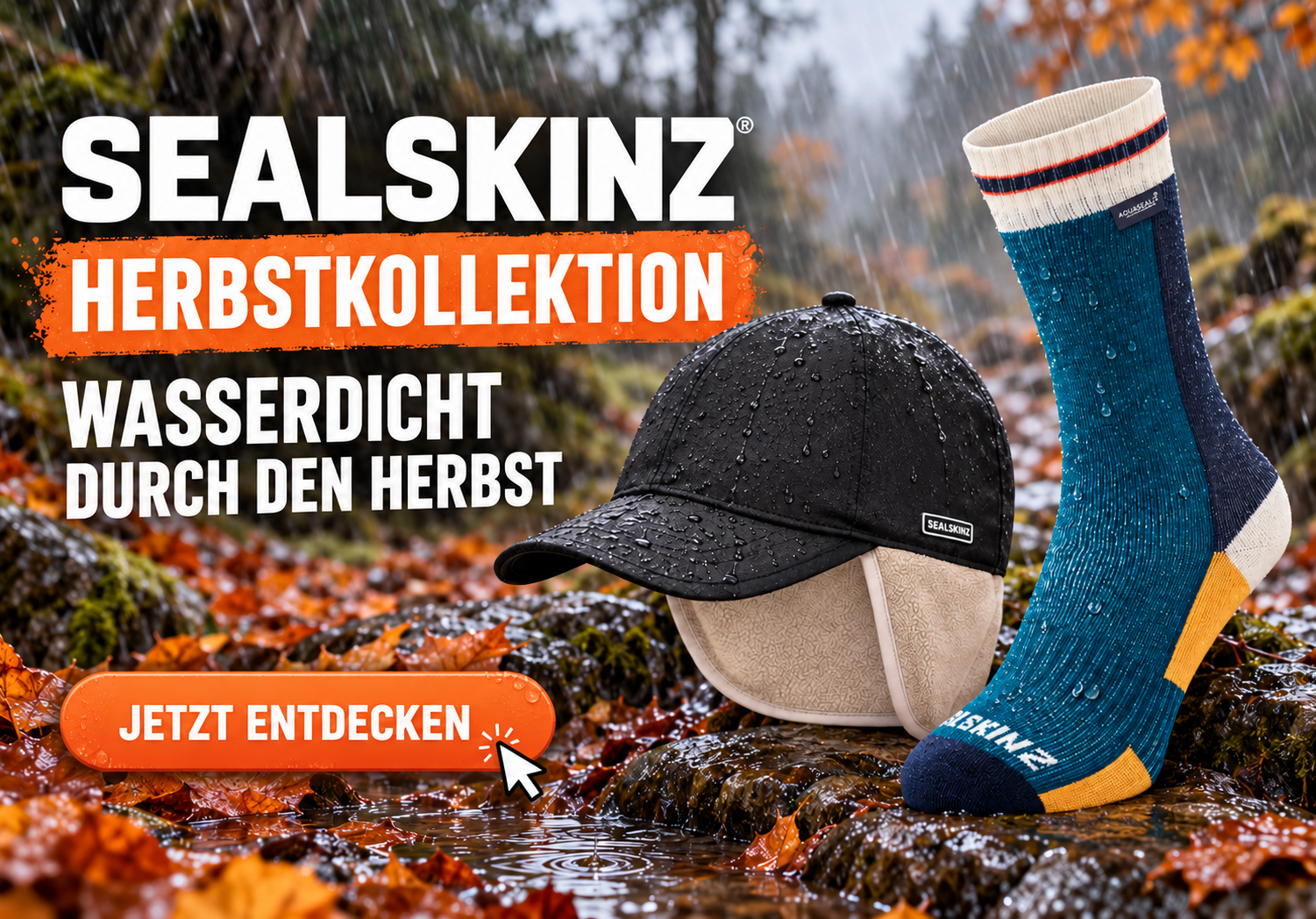 Die neuen SealSkinz Herbst Kollektion ist da! 